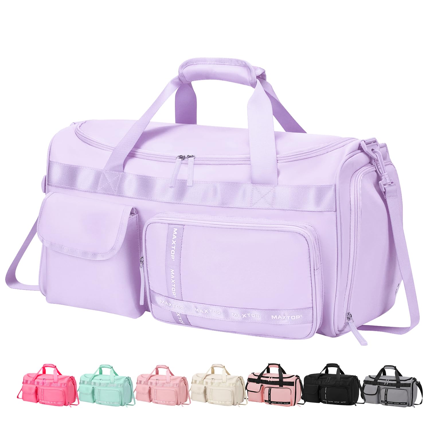 Foto 2 pulgar | Bolsa De Gimnasio Maxtop Lavender Para Mujer, Bolsa De Viaje Para Yoga - Venta Internacional.