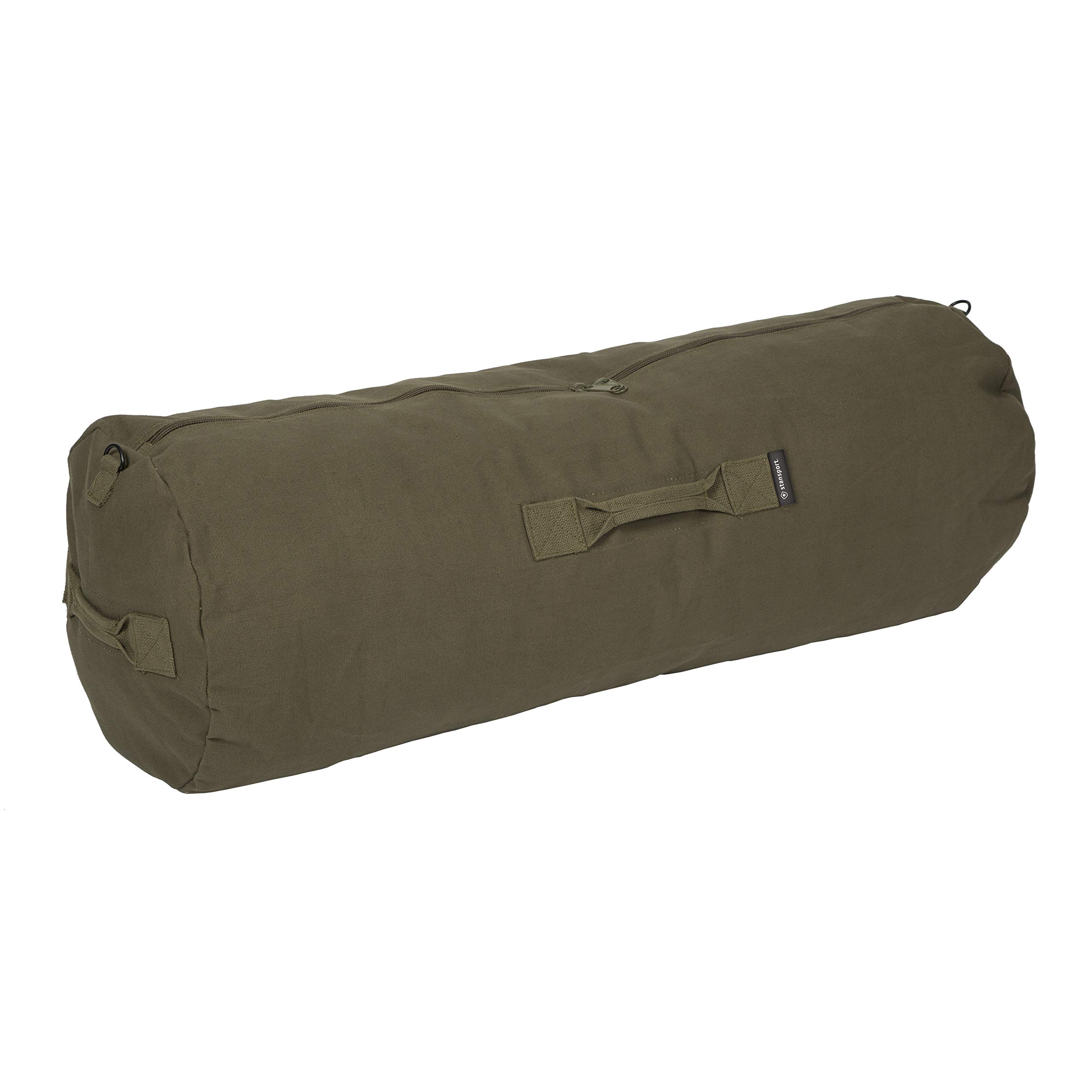 Foto 2 pulgar | Bolsa De Lona Stansport Deluxe Con Cierre, Diámetro Exterior, 36 X 21 Cm, Color Verde - Venta Internacional.