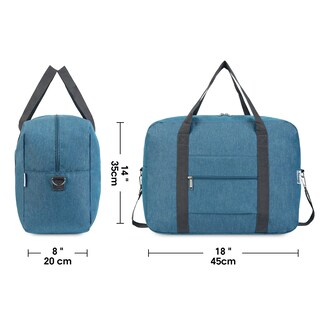Foto 4 | Maleta de Mano Narwey Azul-Venta Internacional