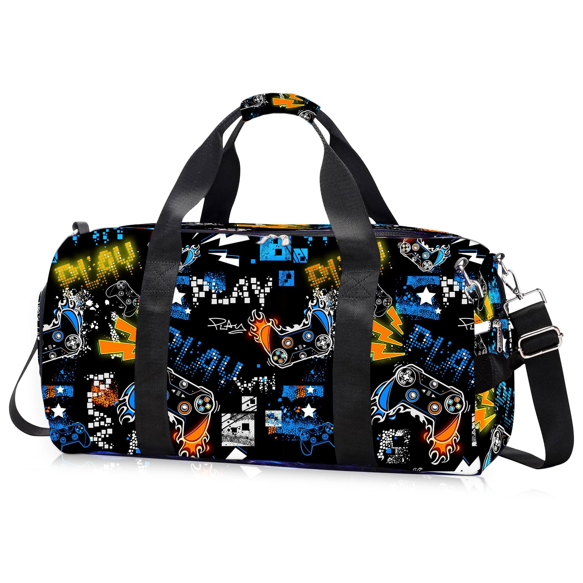 Foto 1 | Bolsa De Lona Rlgpbon Kids Overnight Boys Sport Con Compartimento Para Zapatos - Venta Internacional.