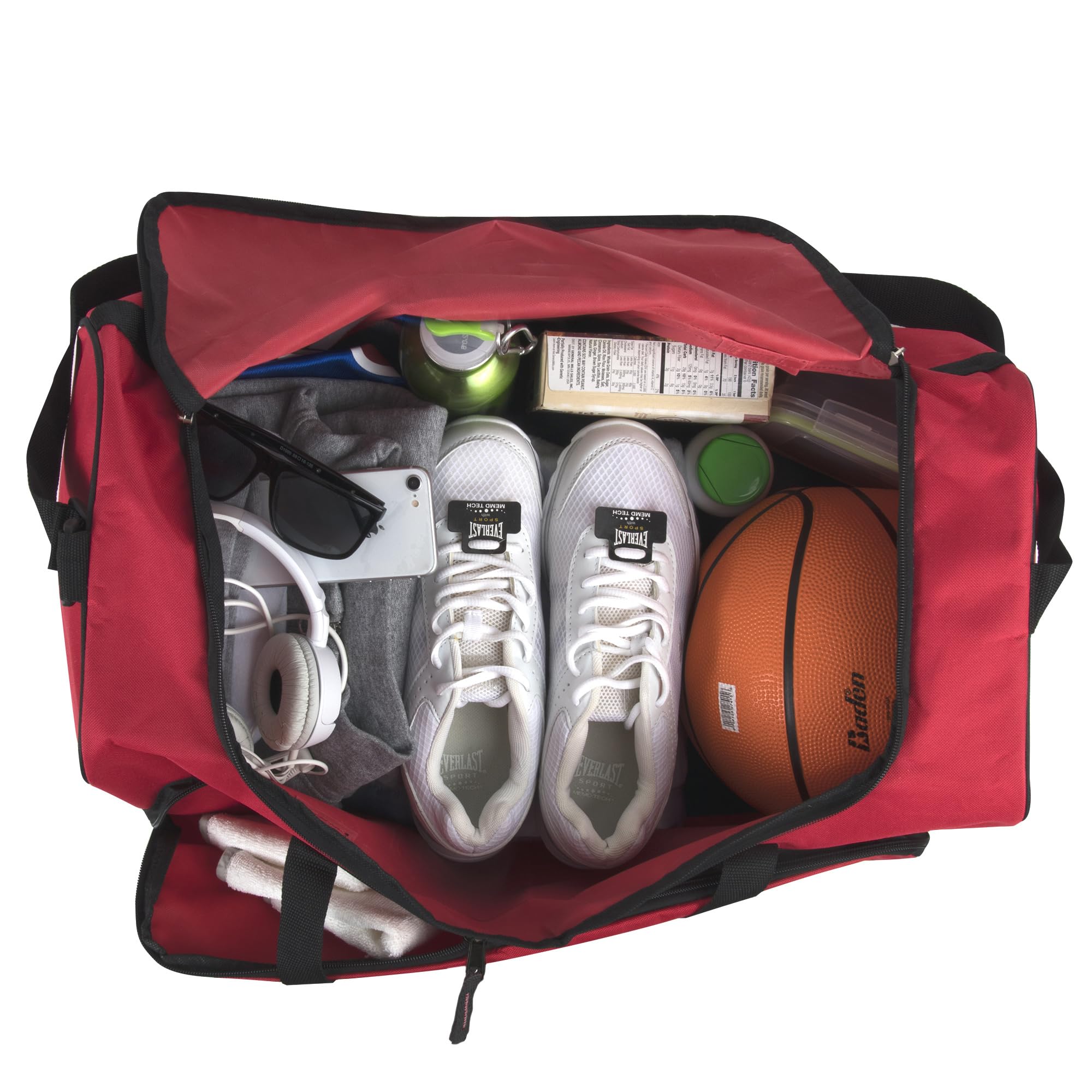 Foto 4 pulgar | Bolsa De Lona Ligera Trailmaker De 55 Litros Para Viajes, Color Rojo - Venta Internacional.