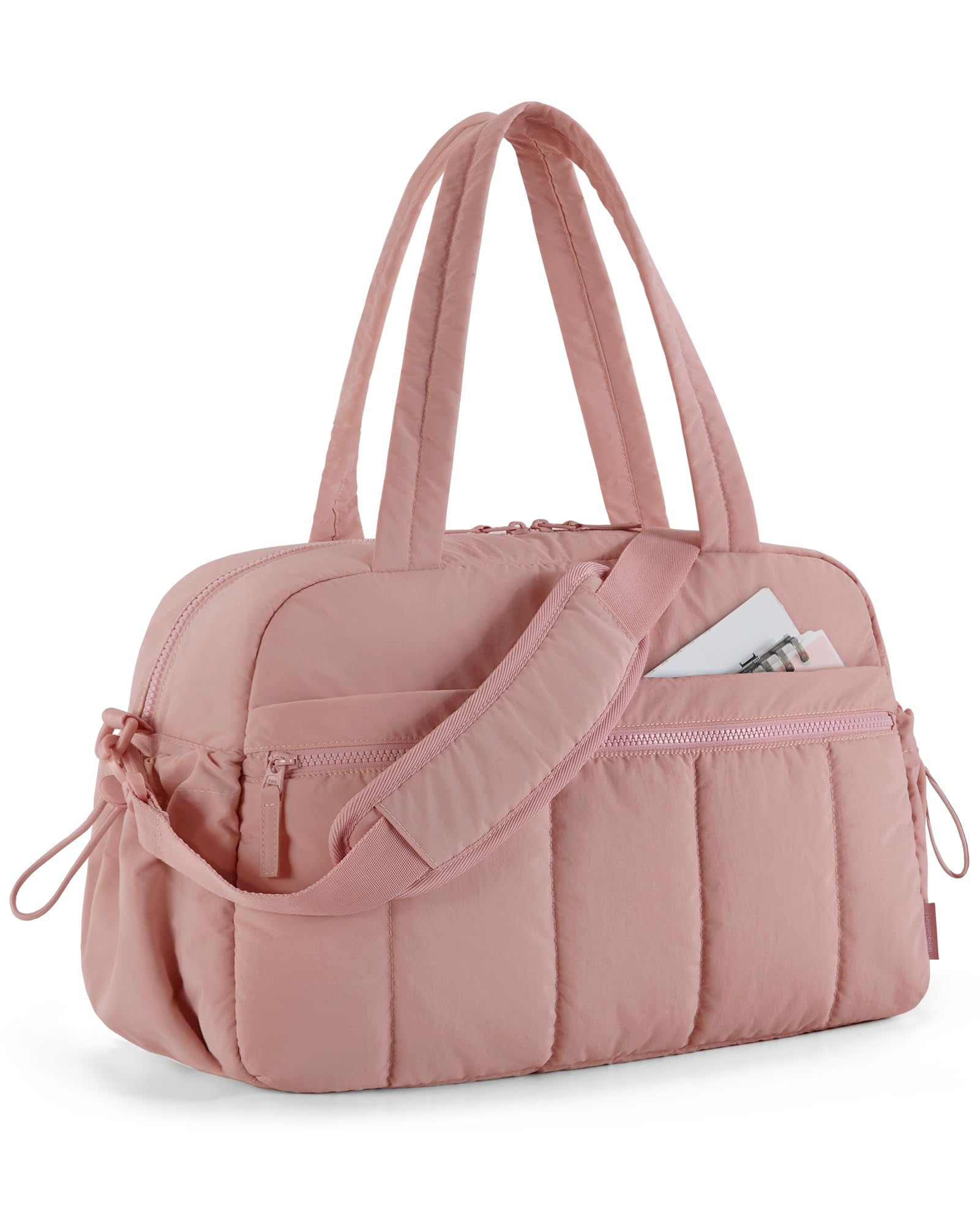 Foto 2 pulgar | Bolsa De Gimnasio Bagsmart Duffle Para Mujer, Bolsa De Viaje De 24 Litros, Color Rosa Opaco - Venta Internacional.