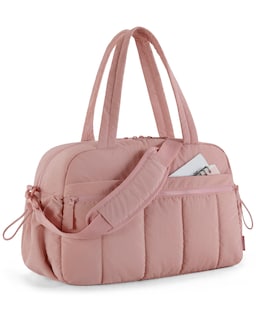 Foto 1 | Bolsa De Gimnasio Bagsmart Duffle Para Mujer, Bolsa De Viaje De 24 Litros, Color Rosa Opaco - Venta Internacional.