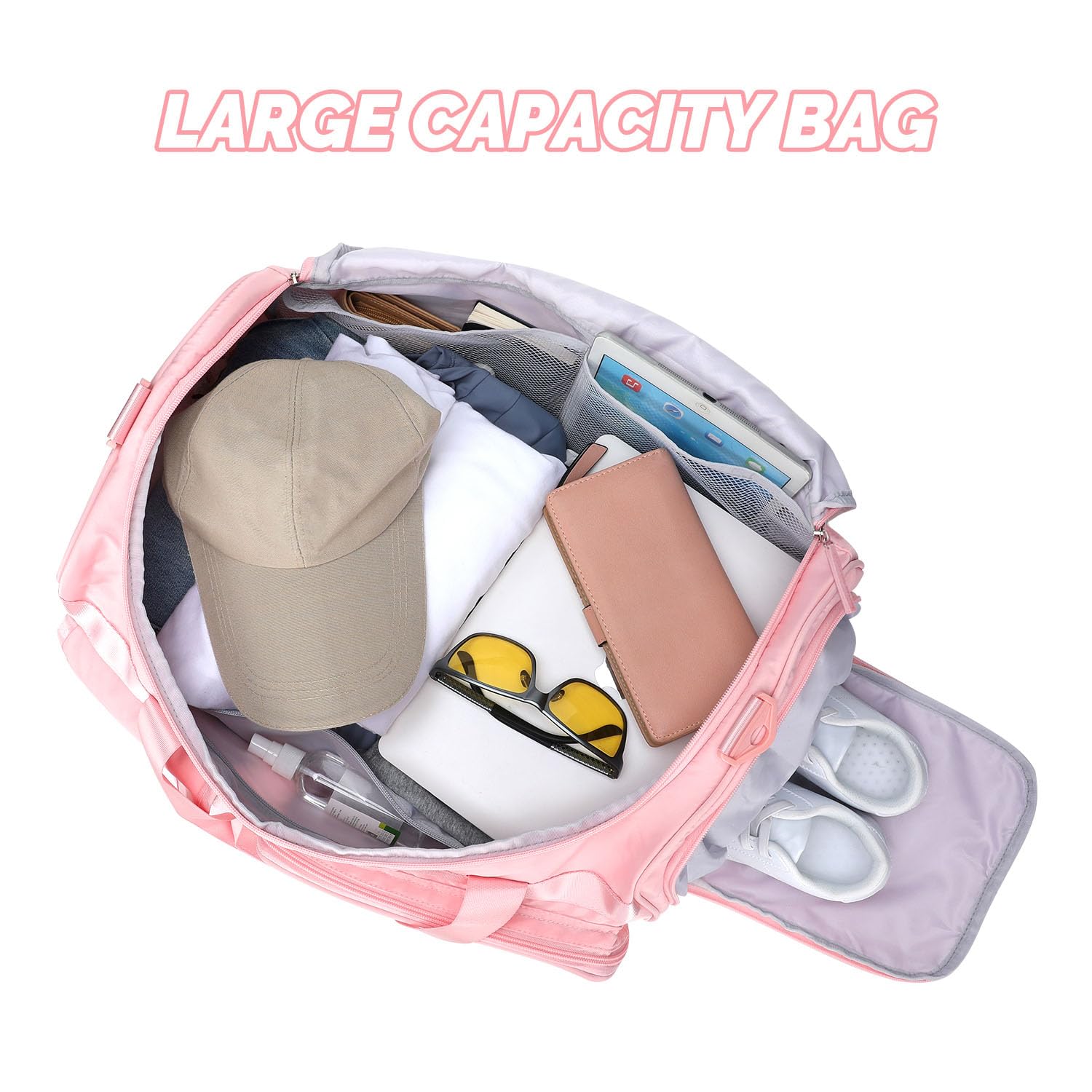 Foto 4 pulgar | Bolsa De Viaje Maxtop Para Mujer De Fin De Semana Con Compartimento Para Zapatos - Venta Internacional.