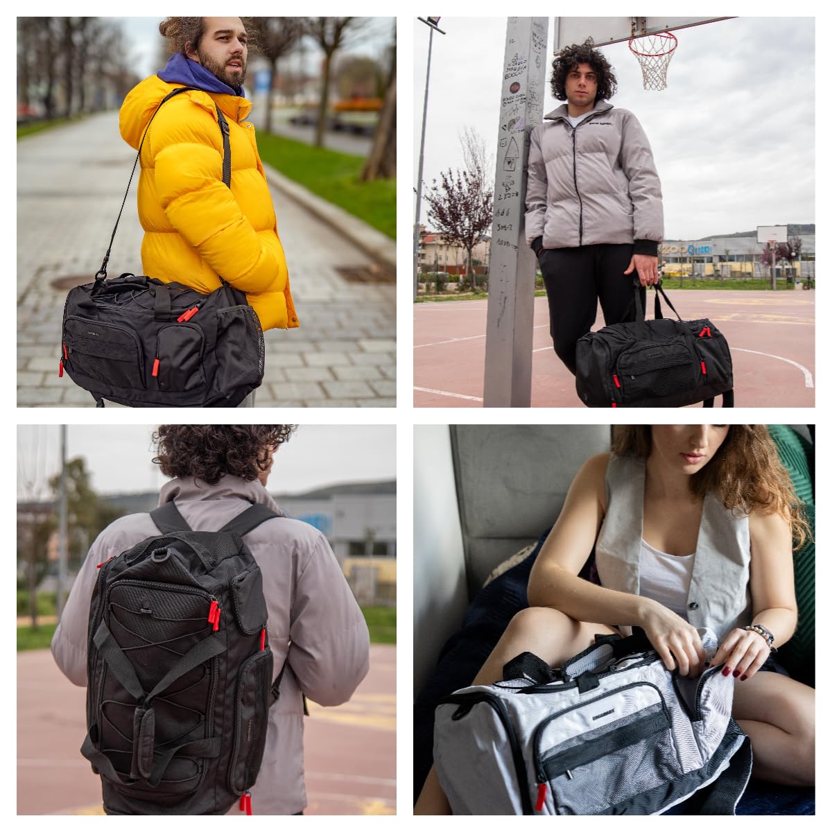 Foto 3 pulgar | Bolsa Deportiva De Viaje Bagsmart De 35 Litros Con Compartimento Para Zapatos - Venta Internacional.