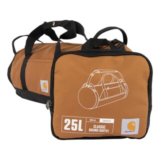 Foto 1 | Bolsa De Lona Carhartt Classic Redonda Con Bolsa Multiusos De 25 Litros, Color Marrón - Venta Internacional.