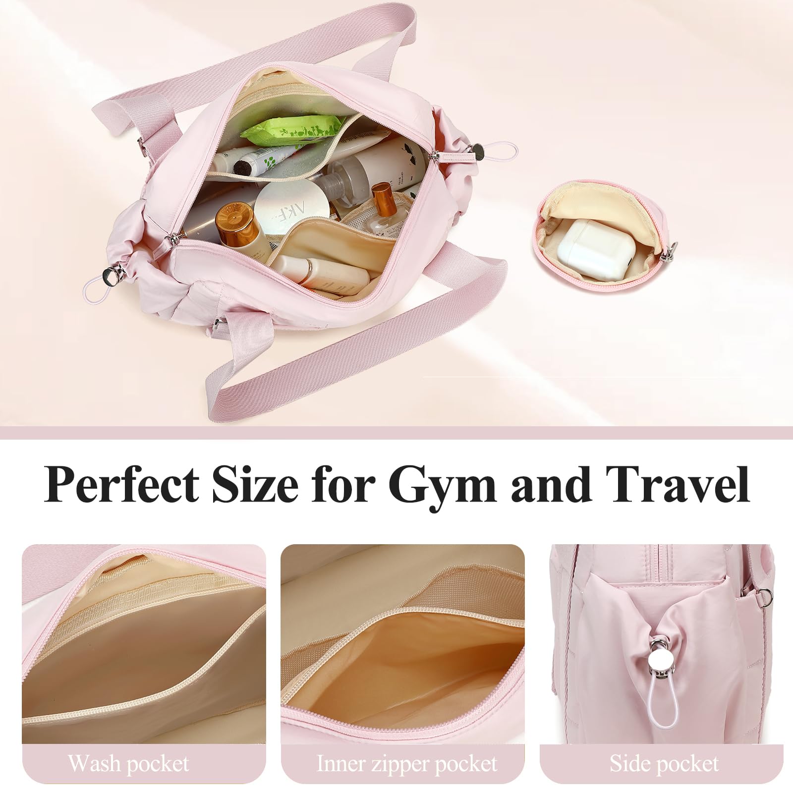 Foto 4 pulgar | Bolsa de Hombro para Mujer Camtop-Venta Internacional