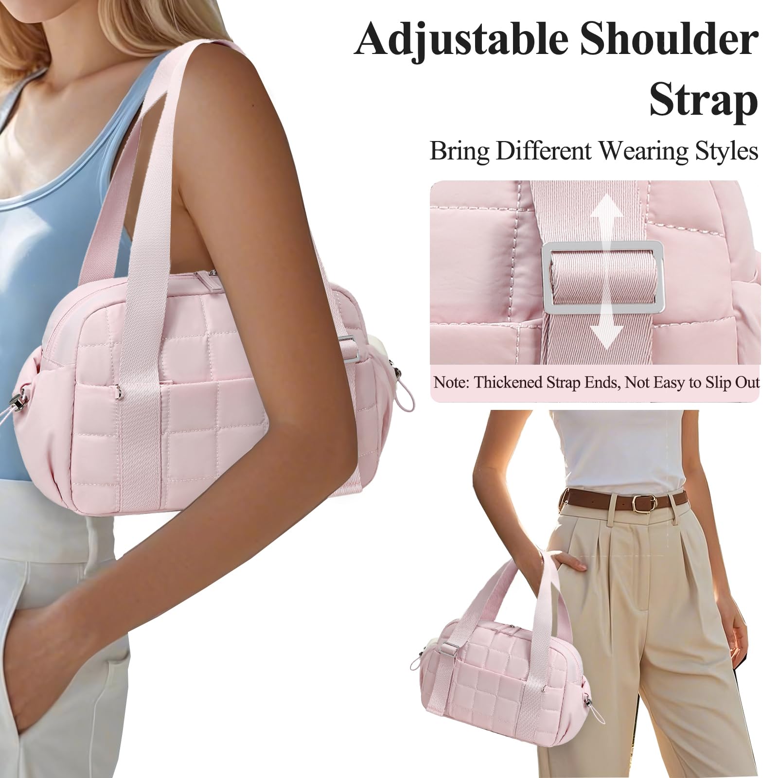 Foto 7 pulgar | Bolsa de Hombro para Mujer Camtop-Venta Internacional