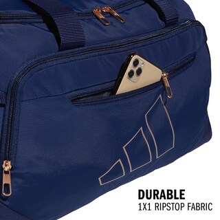Foto 3 | Bolsa De Lona Adidas Defender 5 Small Azul Oscuro/oro Rosa 42 L - Venta Internacional.