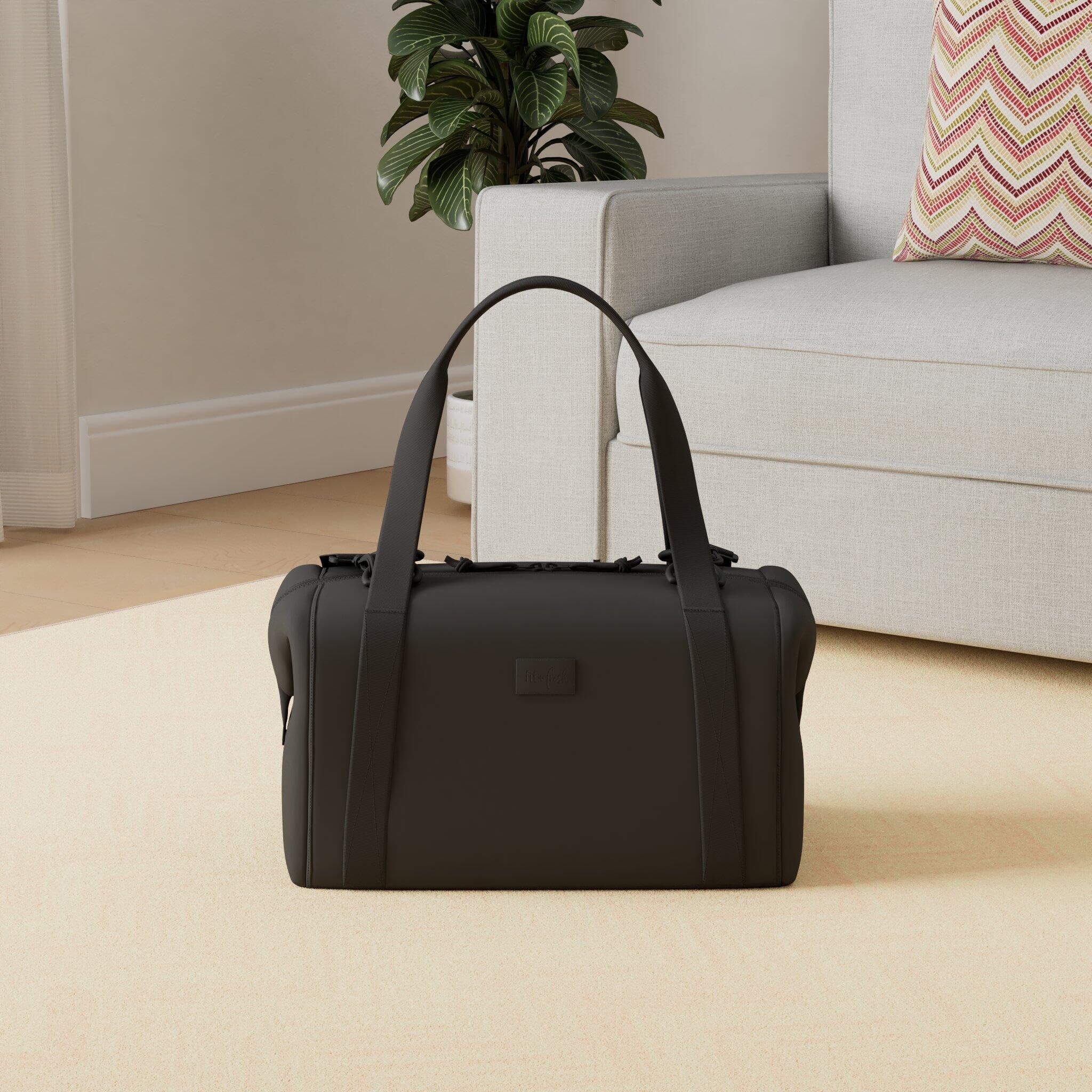 Foto 3 pulgar | Bolsa De Viaje Fit & Fresh De Neopreno Negro De 19 X 25 X 29 Cm - Venta Internacional.