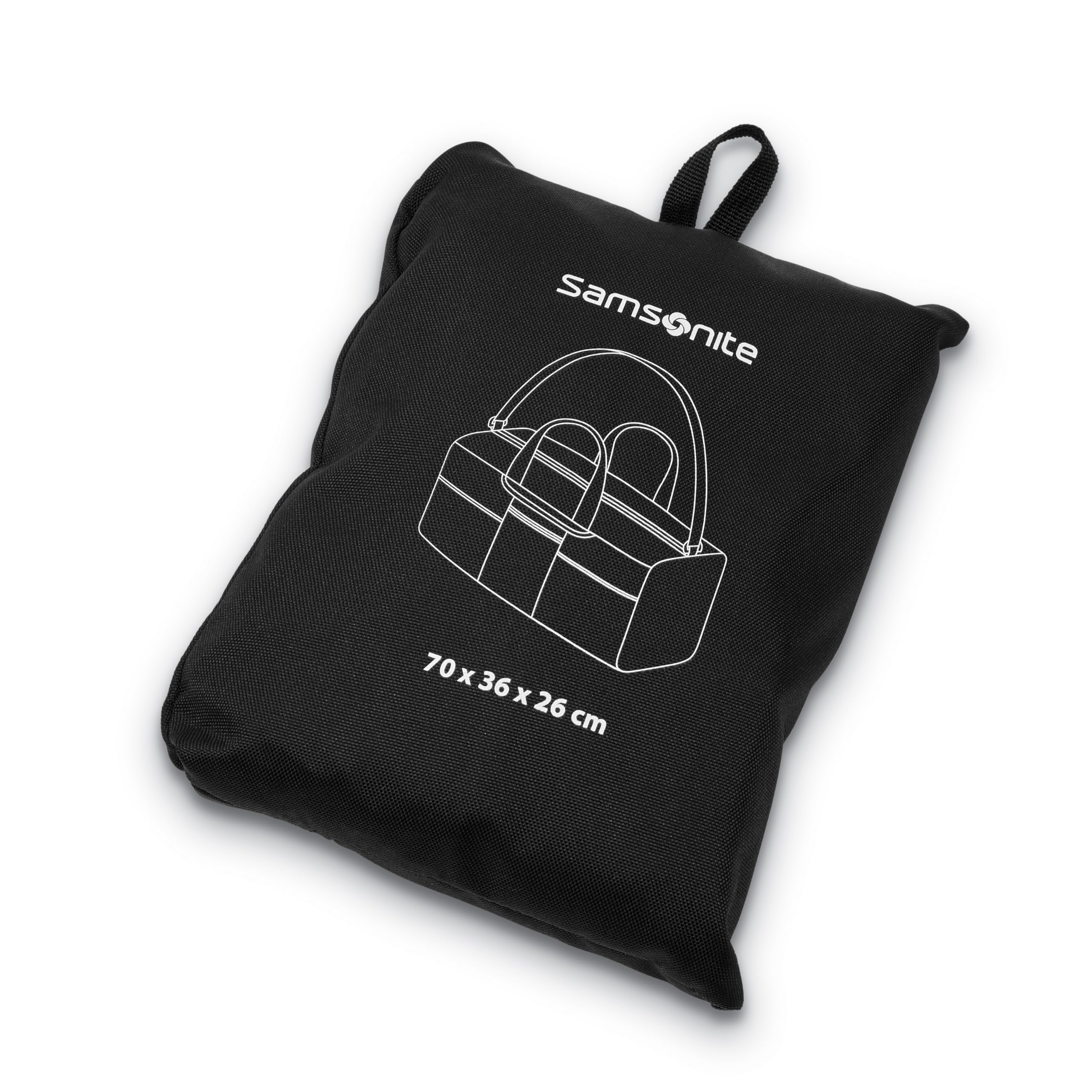 Foto 7 pulgar | Bolsa De Lona Samsonite Plegable, Plegable, Negra, Mediana - Venta Internacional.