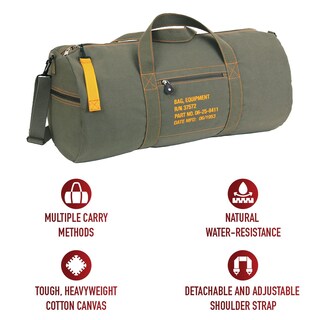 Foto 4 | Bolsa De Lona Para Equipo Rothco 2354 - Venta Internacional.