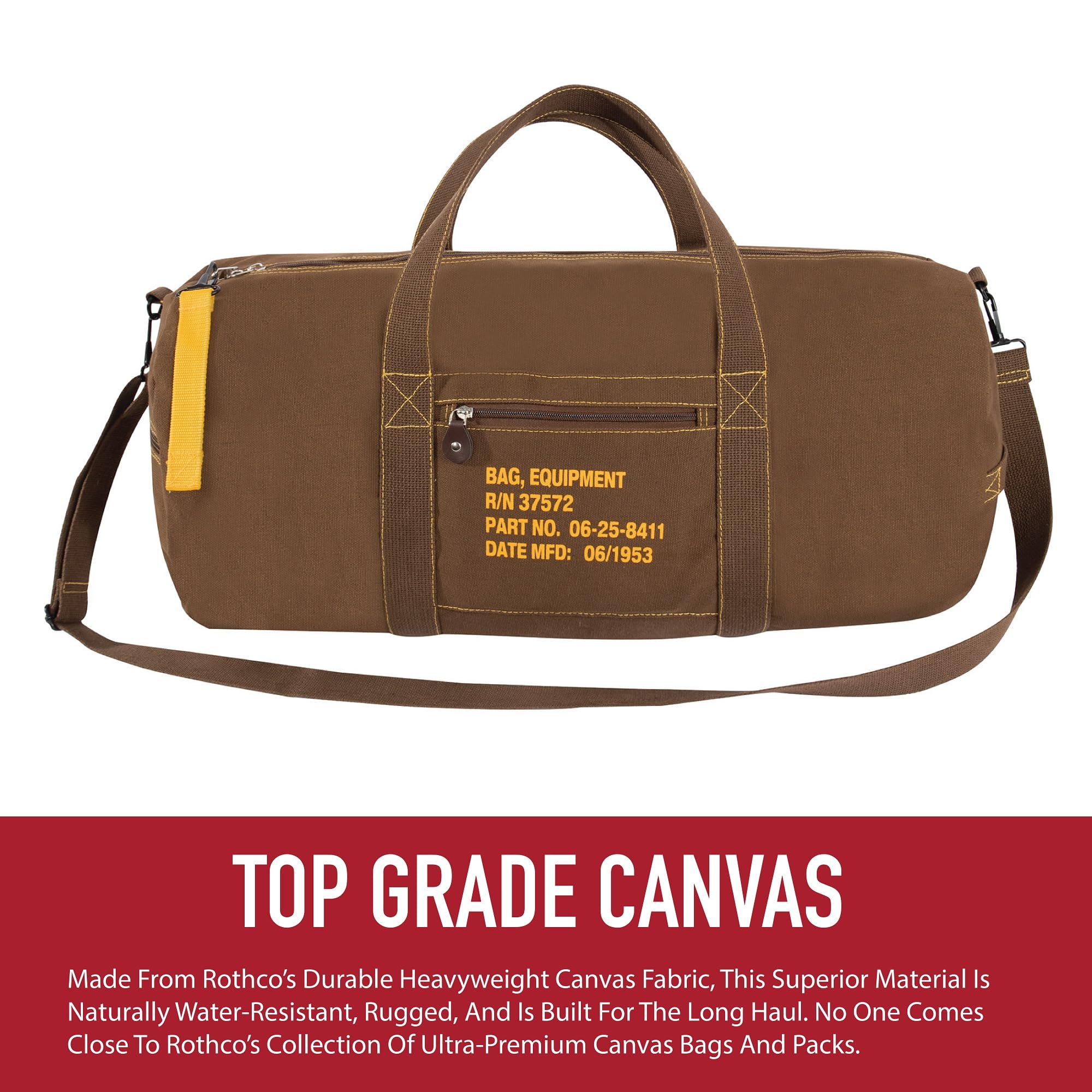 Foto 7 | Bolsa De Lona Para Equipo Rothco 2354 - Venta Internacional.