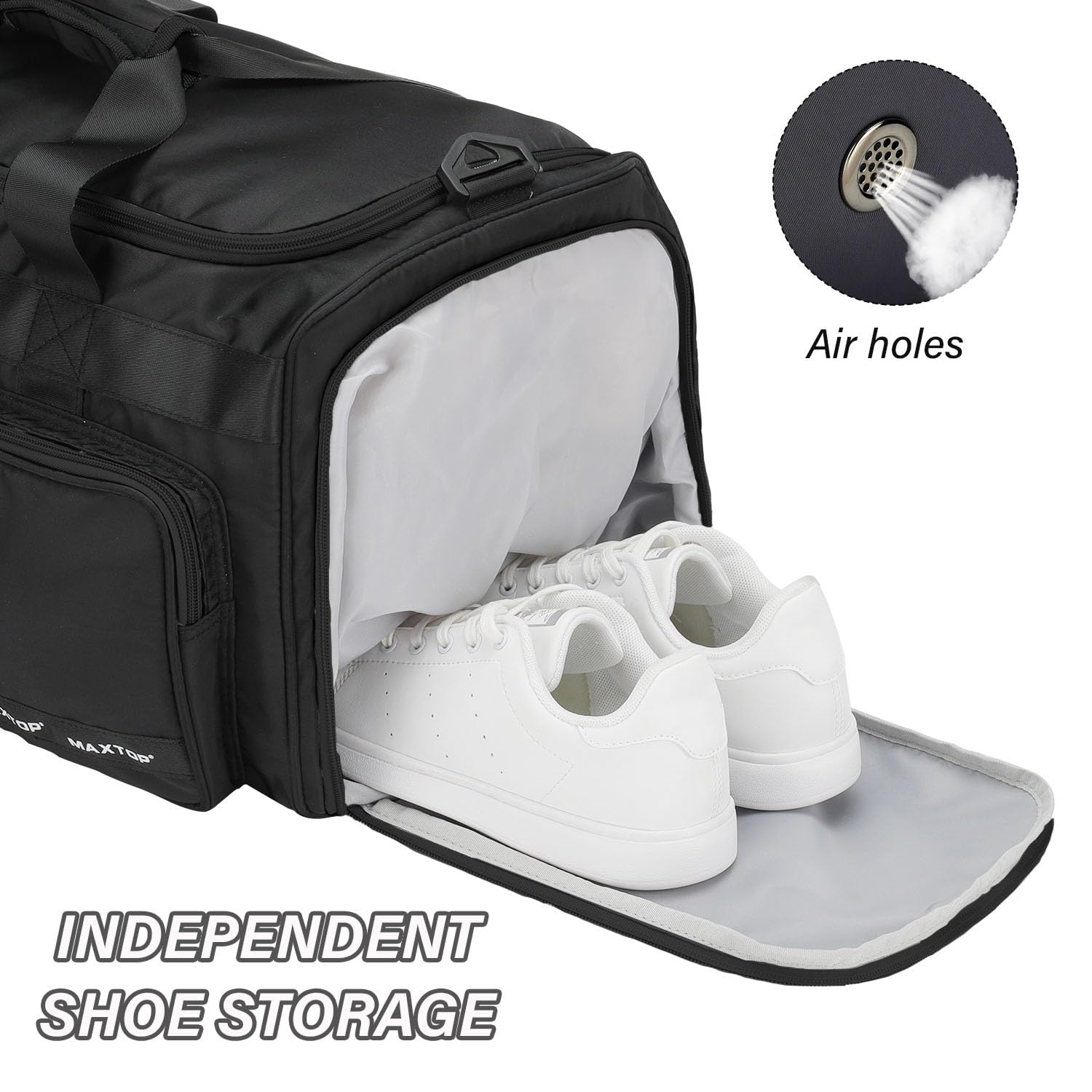 Foto 5 pulgar | Bolsa De Viaje Maxtop, Bolsa De Gimnasio Grande Con Compartimento Para Zapatos - Venta Internacional.