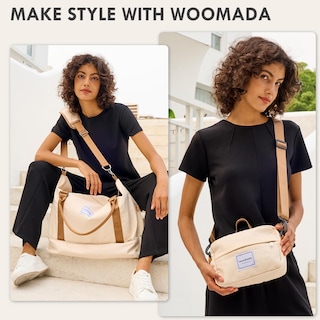 Foto 7 | Maleta de Mano Woomada Negra-Venta Internacional