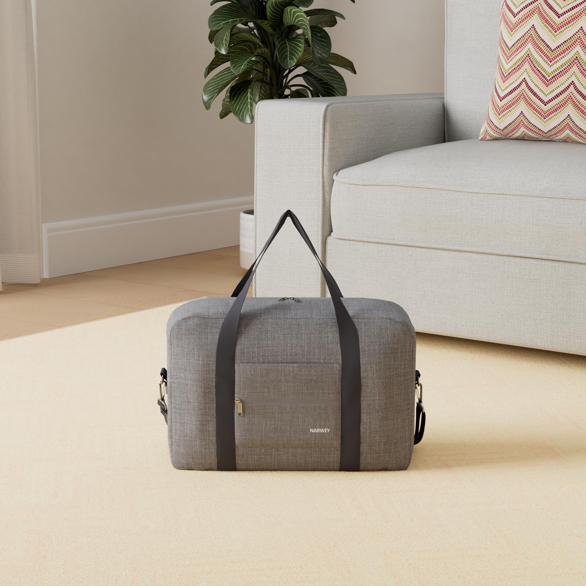 Foto 2 | Maleta de Mano Narwey Gris-Venta Internacional