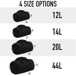 Foto 2 | Bolsa De Lona Rothco Para Gimnasio, 19 L, Color Oliva - Venta Internacional.