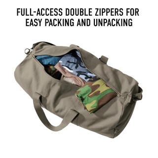 Foto 5 | Bolsa De Lona Rothco Para Gimnasio, 19 L, Color Oliva - Venta Internacional.