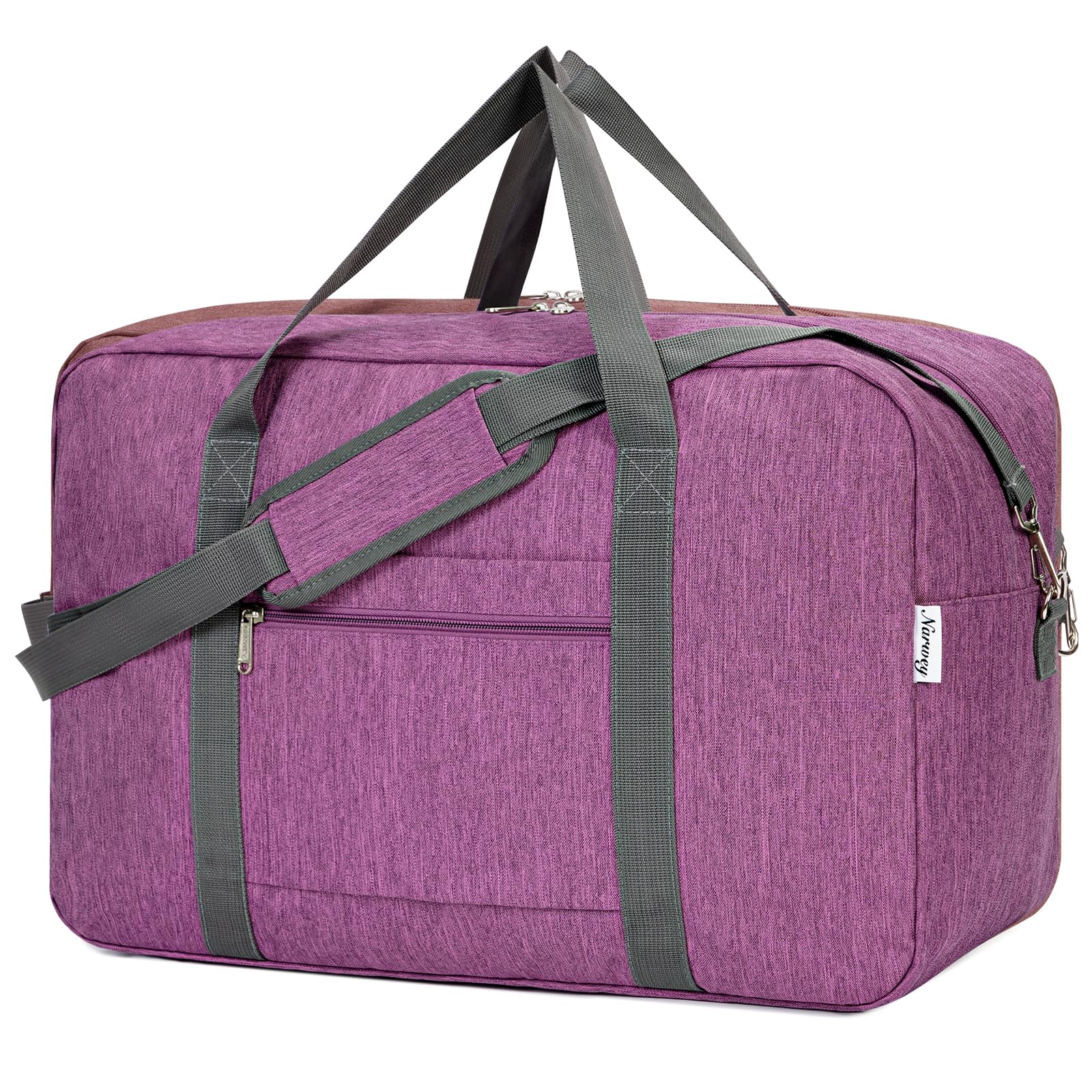 Foto 2 pulgar | Bolsa De Mano Plegable Narwey Para United Airlines 40l Purple - Venta Internacional.