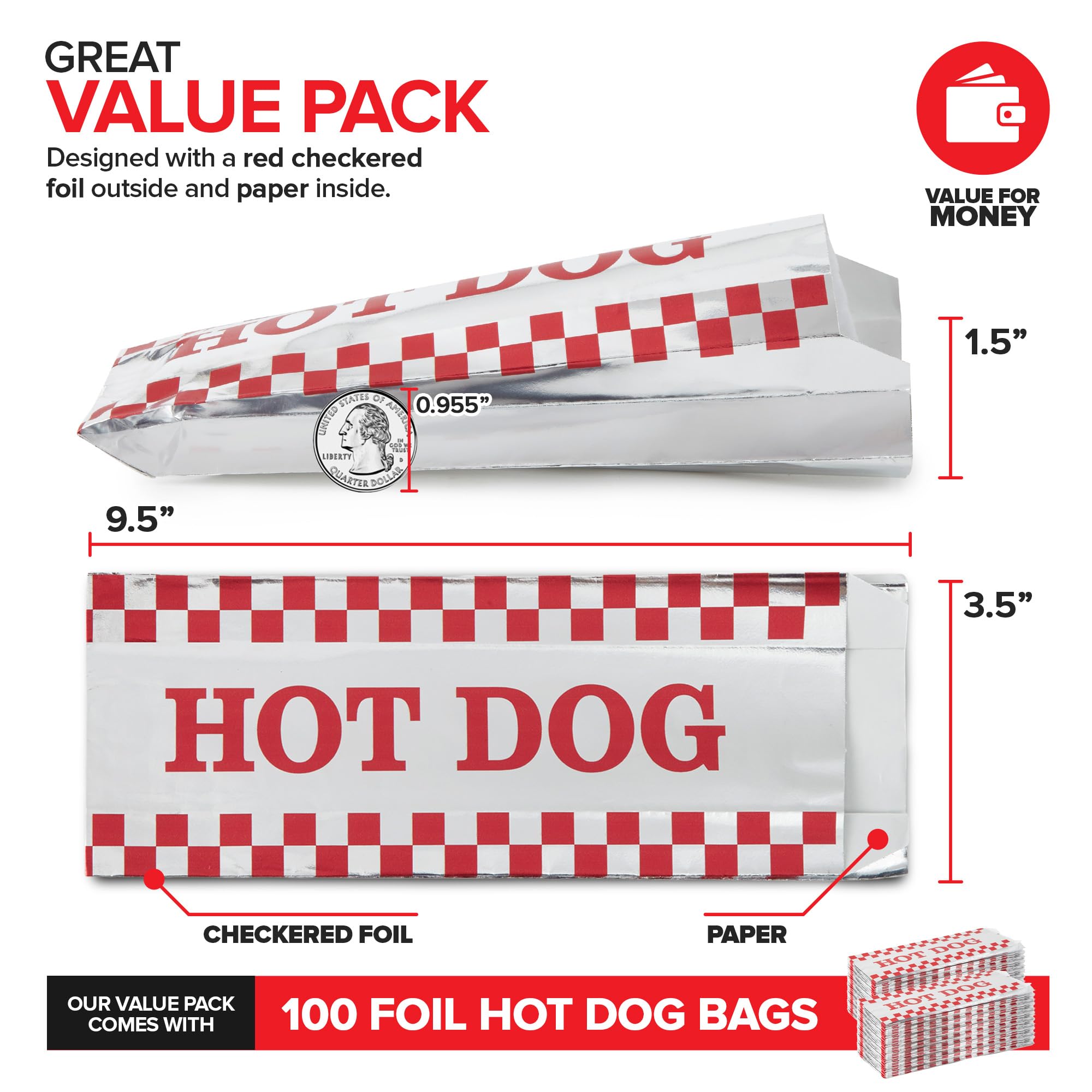 Foto 3 pulgar | Papel Laminado Stock Your Home Wrappers Stock Your Home, Paquete De 100 - Venta Internacional.