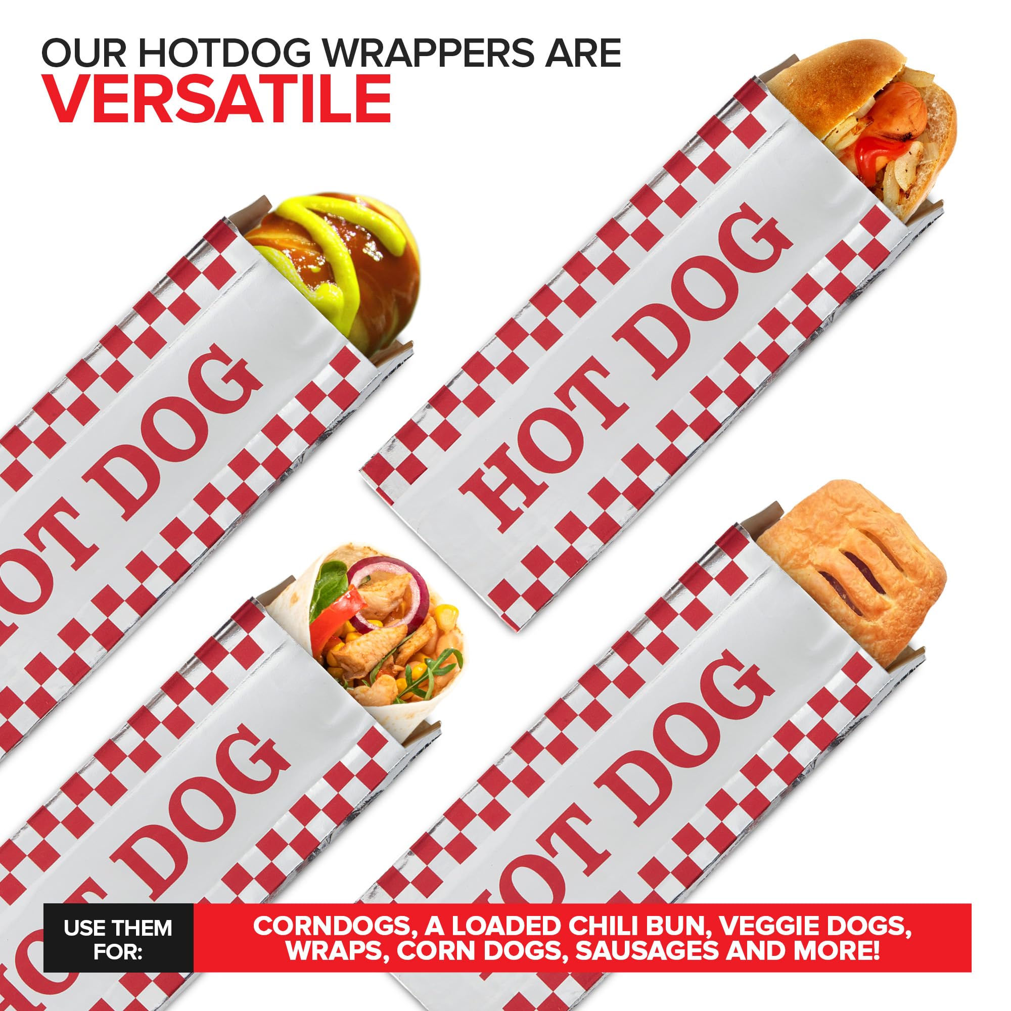Foto 6 pulgar | Papel Laminado Stock Your Home Wrappers Para Salchichas (200) - Venta Internacional.