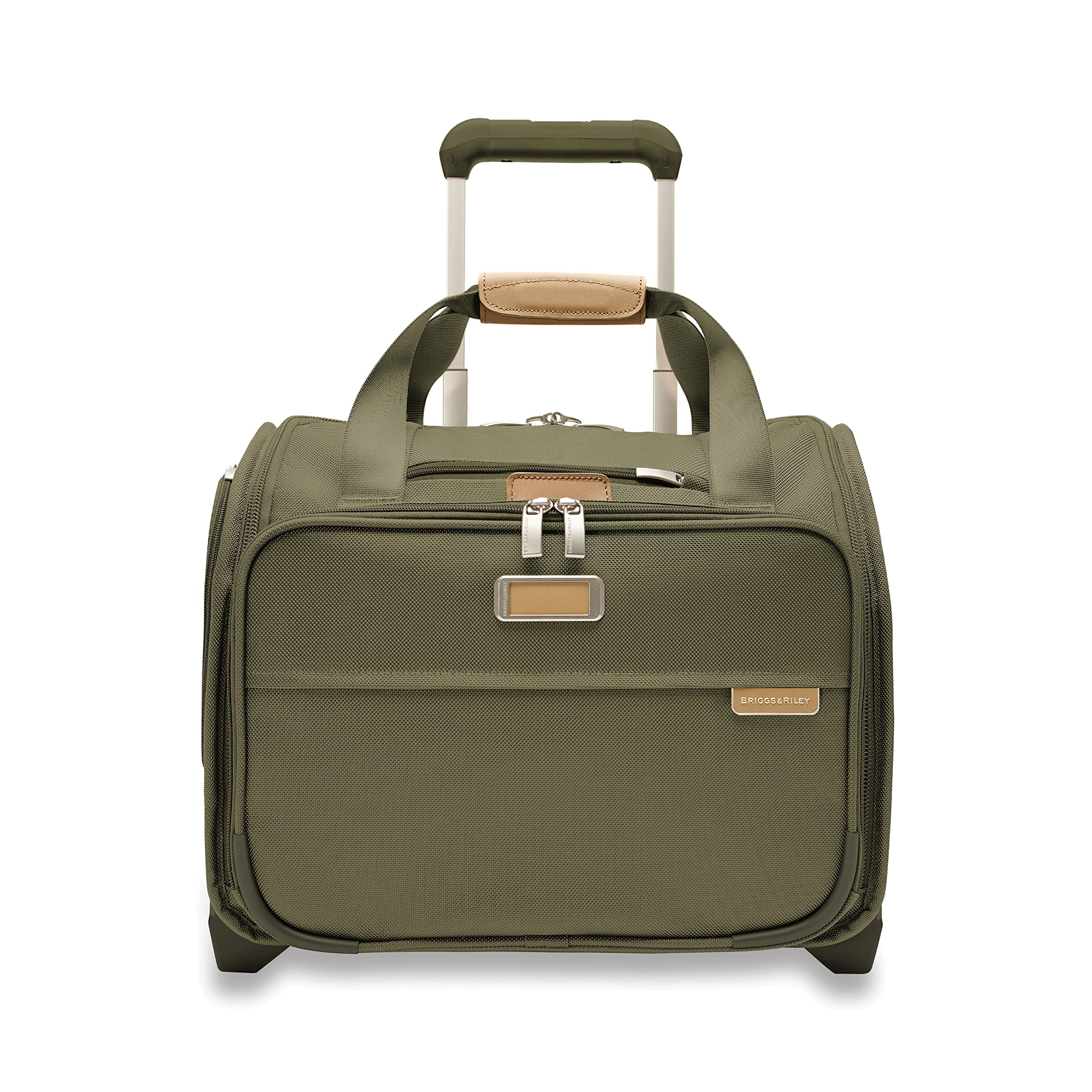 Foto 1 | Bolsa De Cabina Briggs & Riley Baseline Underseat Olive 40 Cm - Venta Internacional.