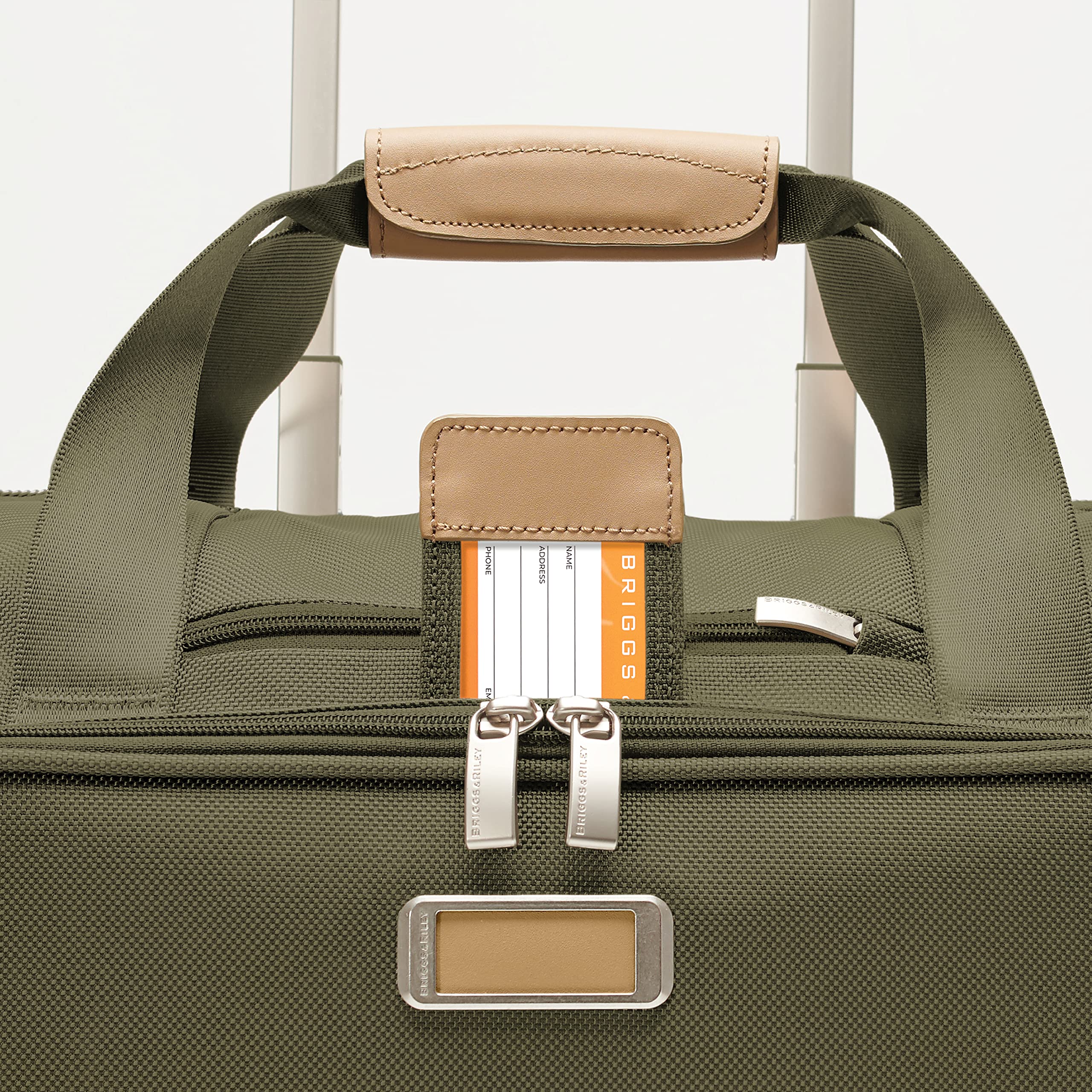 Foto 6 | Bolsa De Cabina Briggs & Riley Baseline Underseat Olive 40 Cm - Venta Internacional.