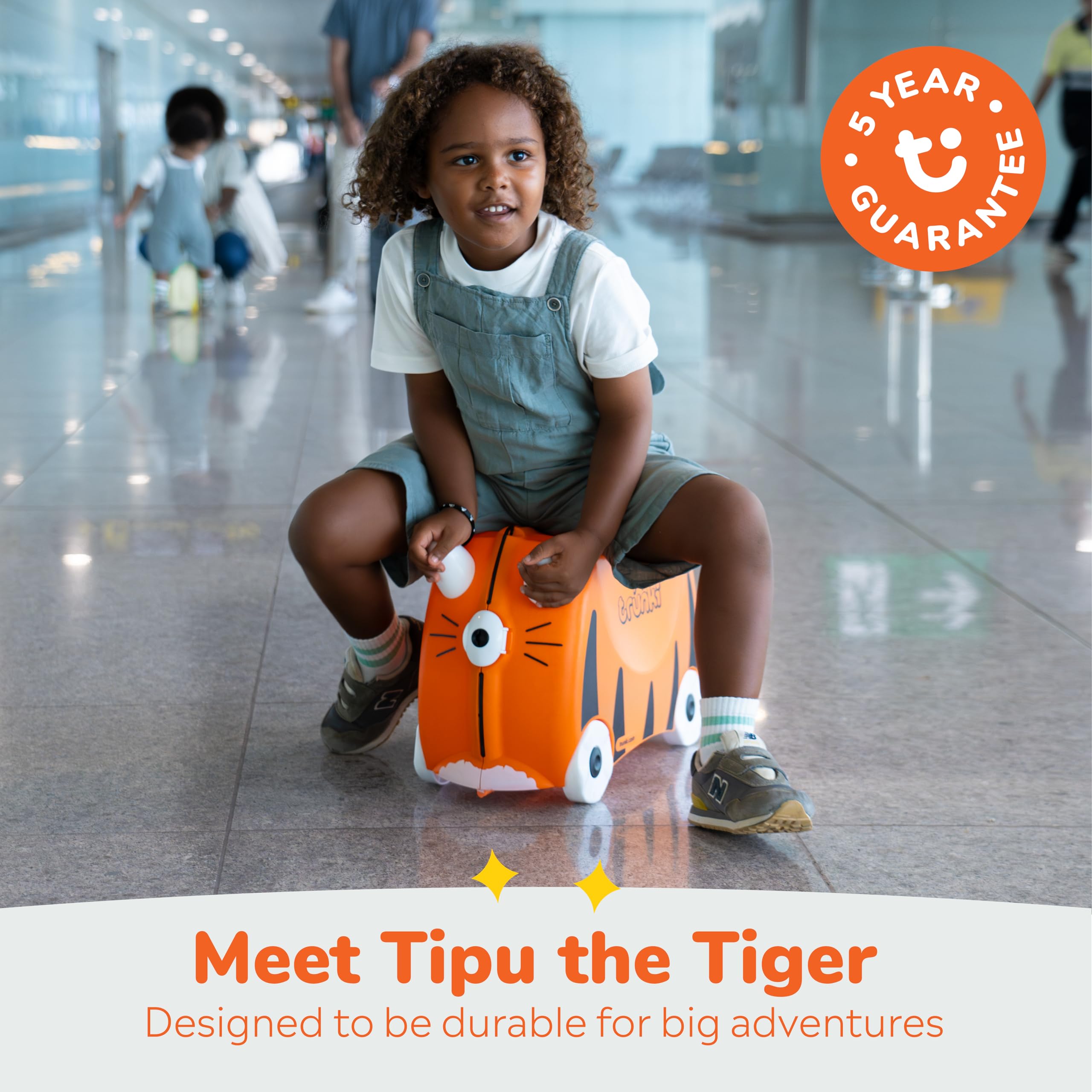 Foto 5 | Maleta Para Niños Trunki Ride-on Tow-along Tipu Tiger - Venta Internacional.