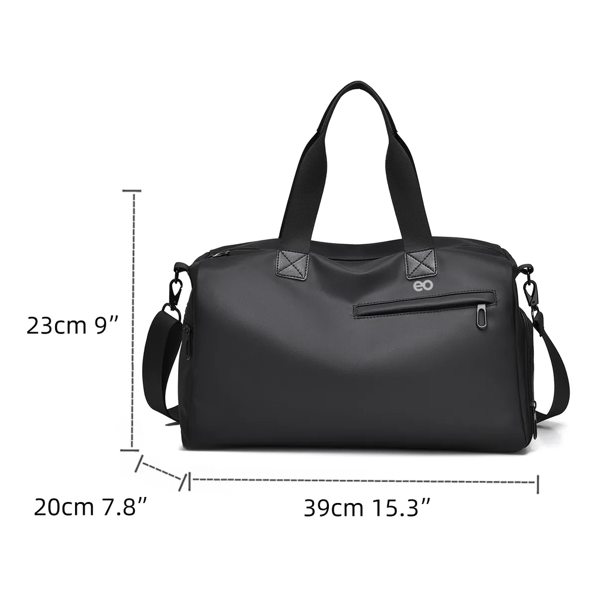 Foto 4 pulgar | Maleta Deportiva Bolsa Gym De Viaje Gran Mochila Eo Safe Imports Esi-20047 Negro
