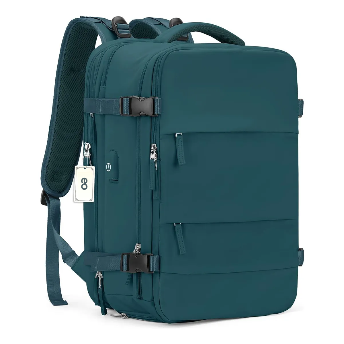 Foto 1 | Mochila De Viaje Avión Aprobado Impermeable Multifuncional Eo Safe Imports Esi-20043 Verde
