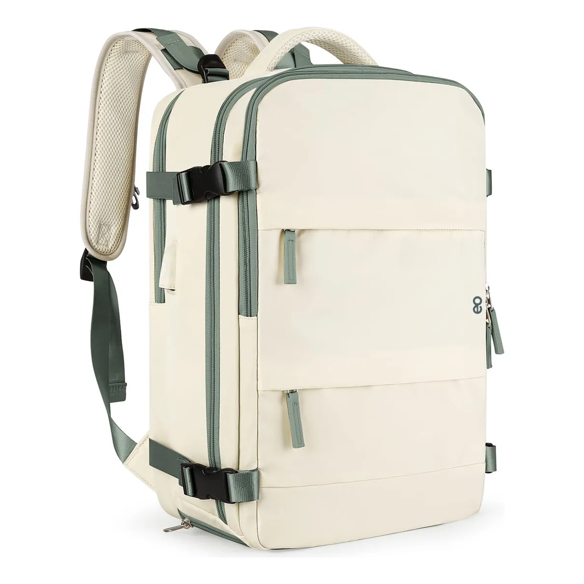 Foto 2 pulgar | Mochila De Viaje V2 Avión Aprobado Impermeable Multifuncional Eo Safe Imports Esi-20044 Beige