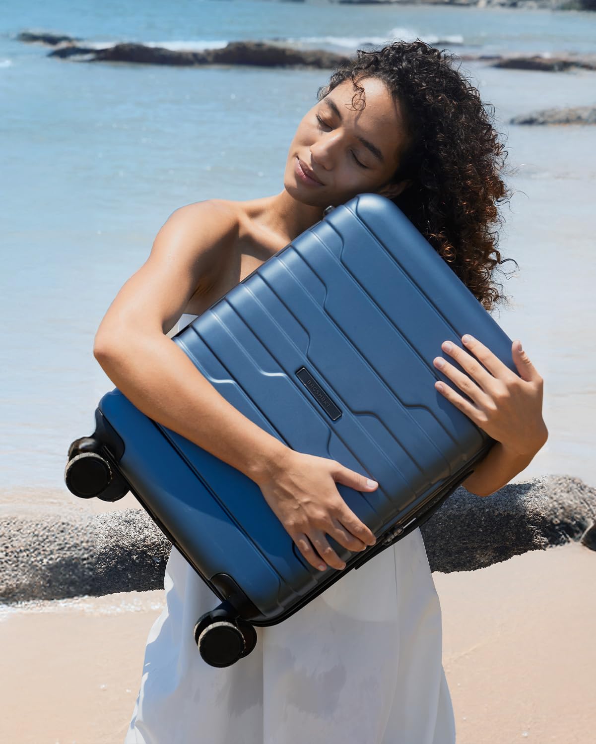Foto 7 | Bolsa De Equipaje Smart Carry On De 20 Pulgadas Y 35 Litros Con Cierre Tsa  Negra - Venta Internacional.