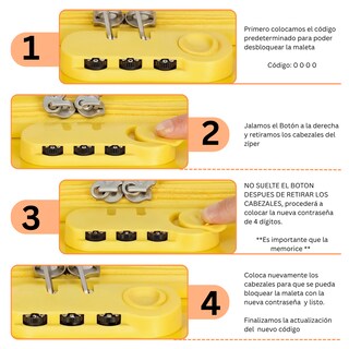 Foto 3 | Maleta De Viaje Multifuncional Para Niños Y Adulto Komfort