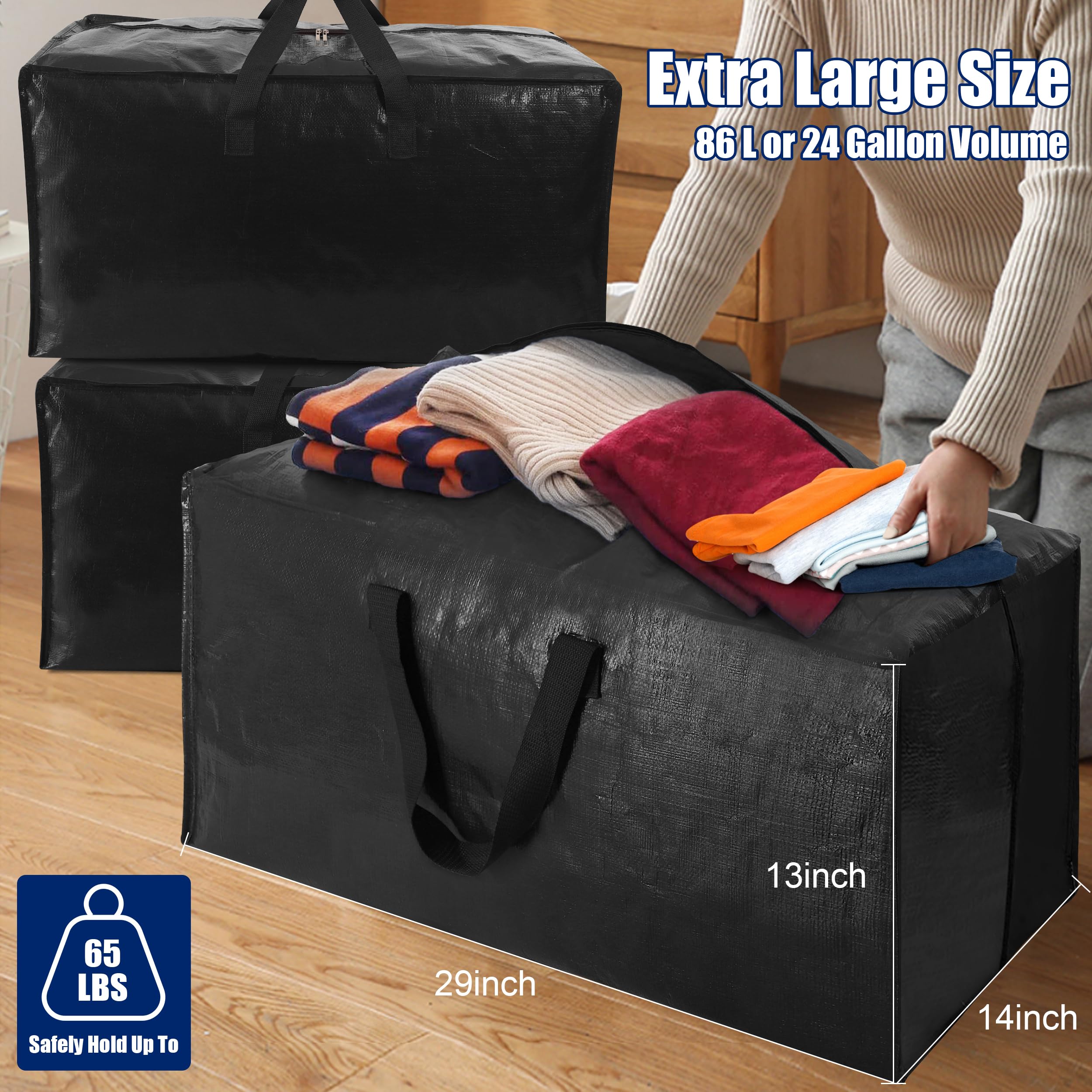 Foto 7 pulgar | Bolsas De Mudanza Cosy Family  Resistentes  Extra Grandes  86 L  65 Kg - Venta Internacional.