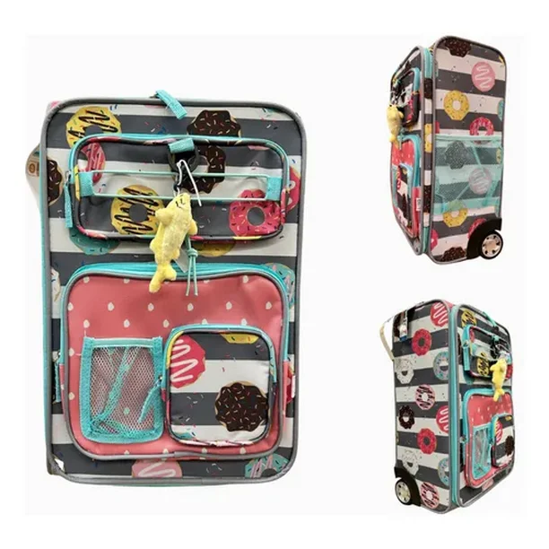 Foto 1 | Maleta Infantil Con Ruedas Mochila Viaje Niña Donas