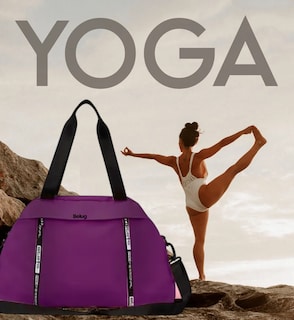 Foto 3 | Maleta Belug Deportiva Gym Viaje Morral Violeta