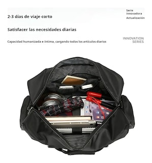 Foto 4 | Maleta Belug Deportiva Impermeable Bolsillos Negro