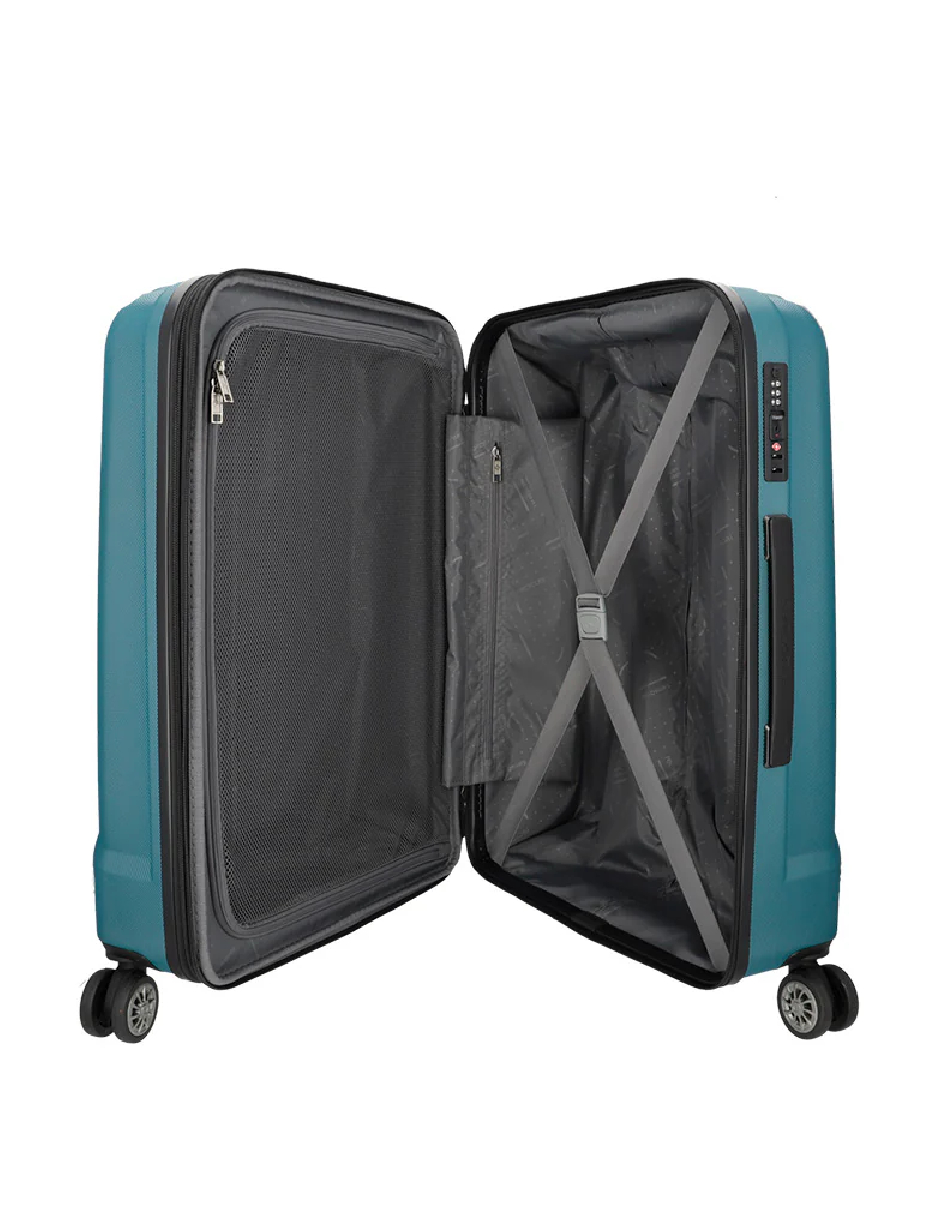 Foto 8 pulgar | Maleta Samsonite Fiero 3.0 Spinner 24  Exp-tsa Petrol Blue