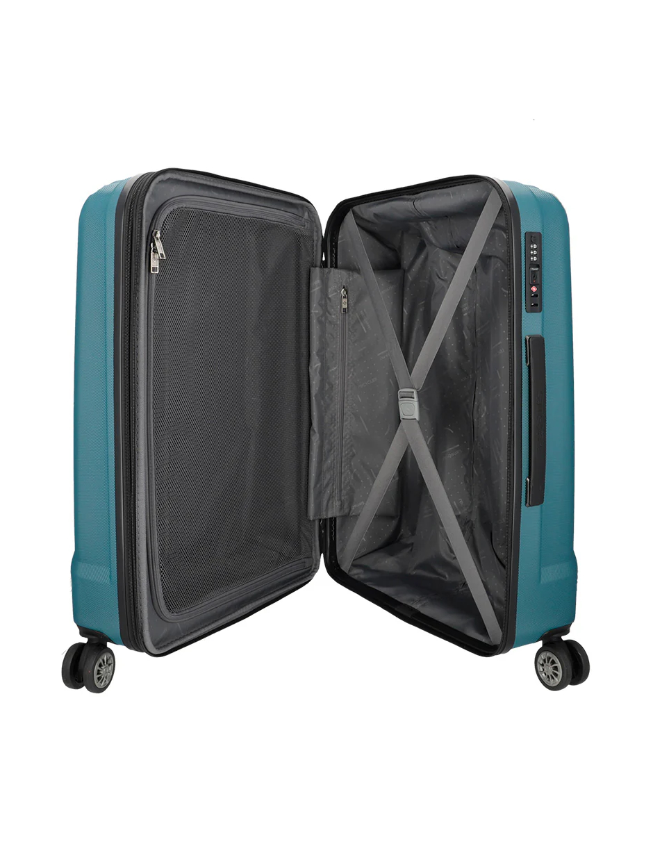 Foto 8 pulgar | Maleta Samsonite Fiero 3.0 Spinner 28  Exp-tsa Petrol Blue