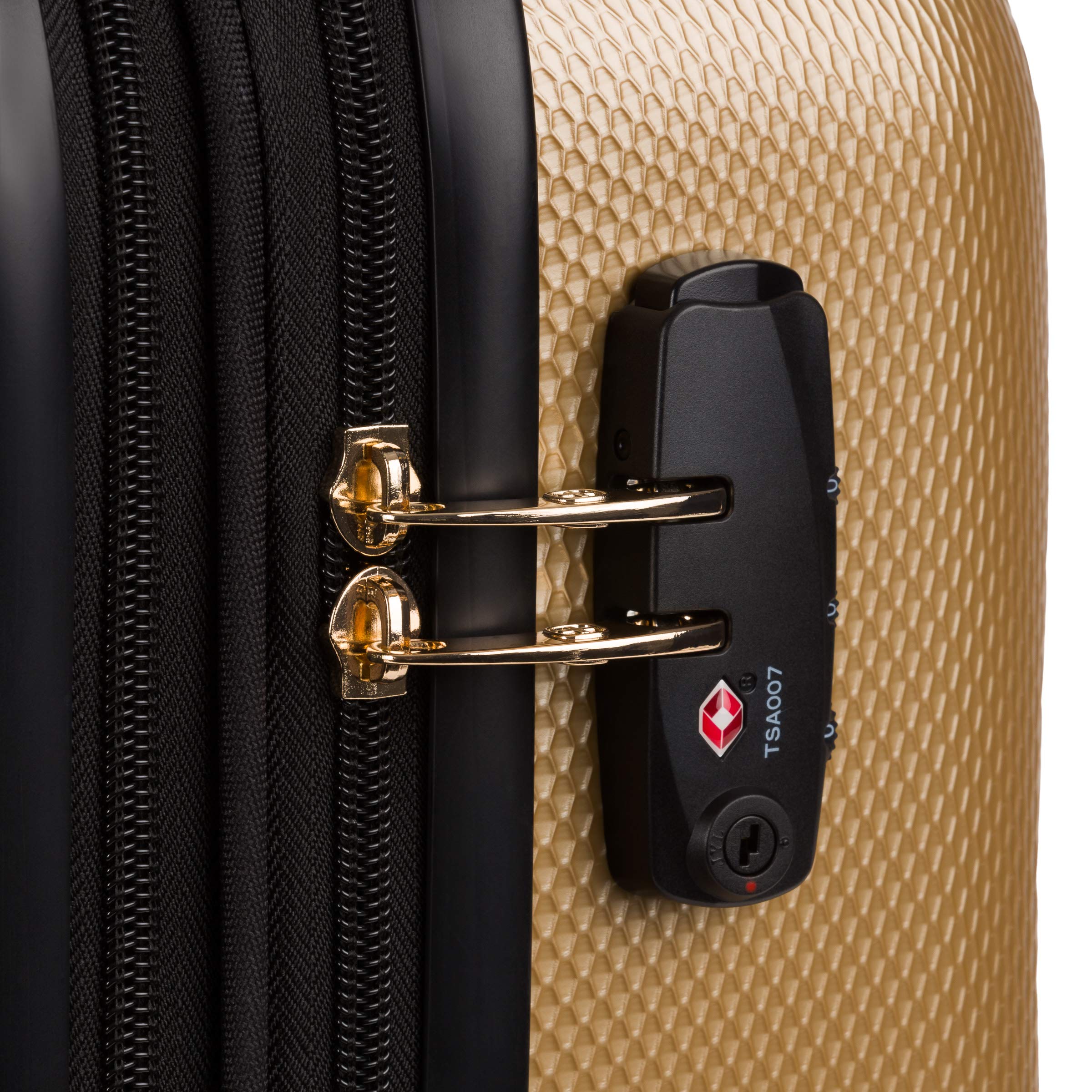 Foto 7 pulgar | Equipaje De Mano Swissgear 7272 Energie De 19 Pulgadas Con Spinner Gold - Venta Internacional.