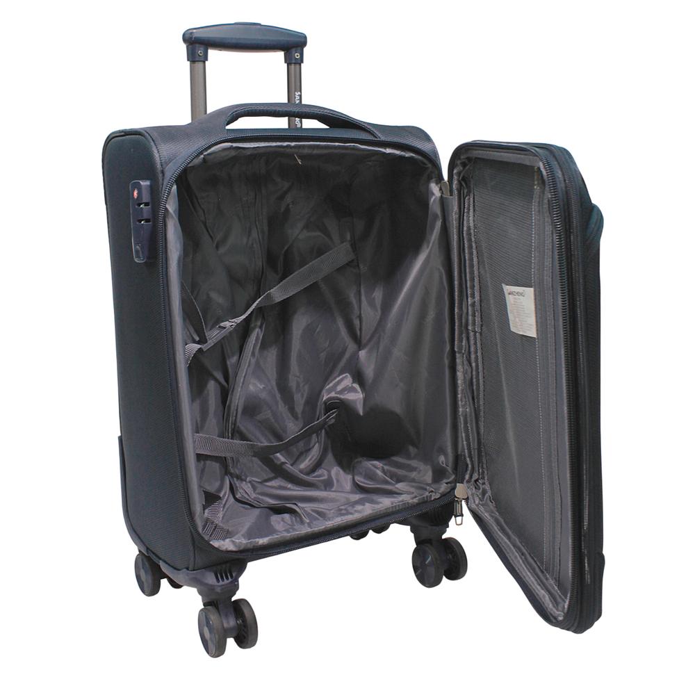 Foto 3 | Maleta De Cabina Jon 029 De Poliester 20'' Azul Azul