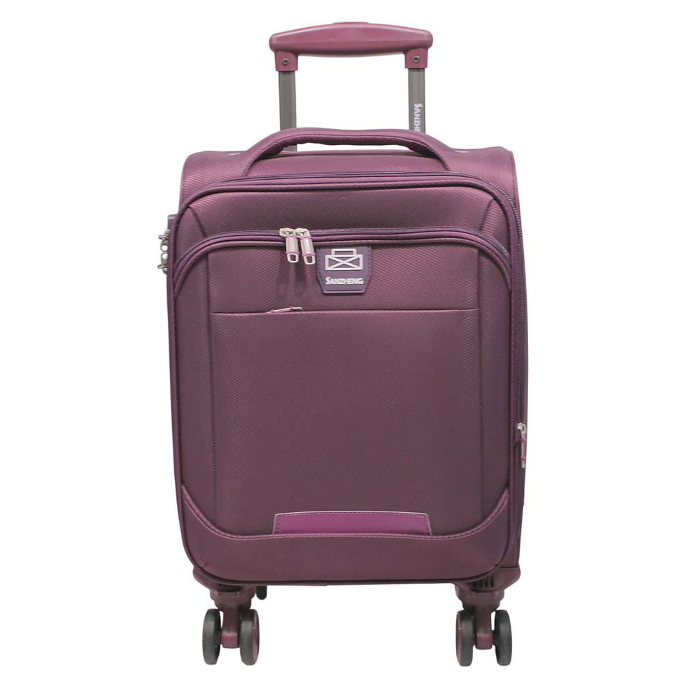 Foto 2 pulgar | Maleta De Cabina Jon 029 De Poliester 18'' Morado Purpura