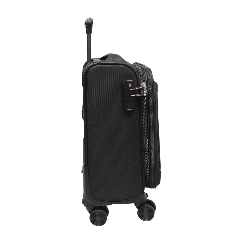 Foto 4 pulgar | Maleta De Cabina Jon 029 De Poliester 18'' Negra Negro