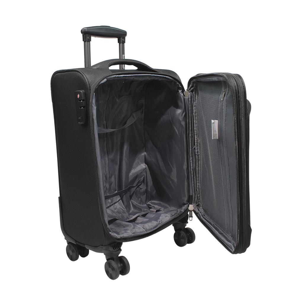 Foto 4 pulgar | Maleta De Cabina Jon 029 De Poliester 20'' Negra Negro