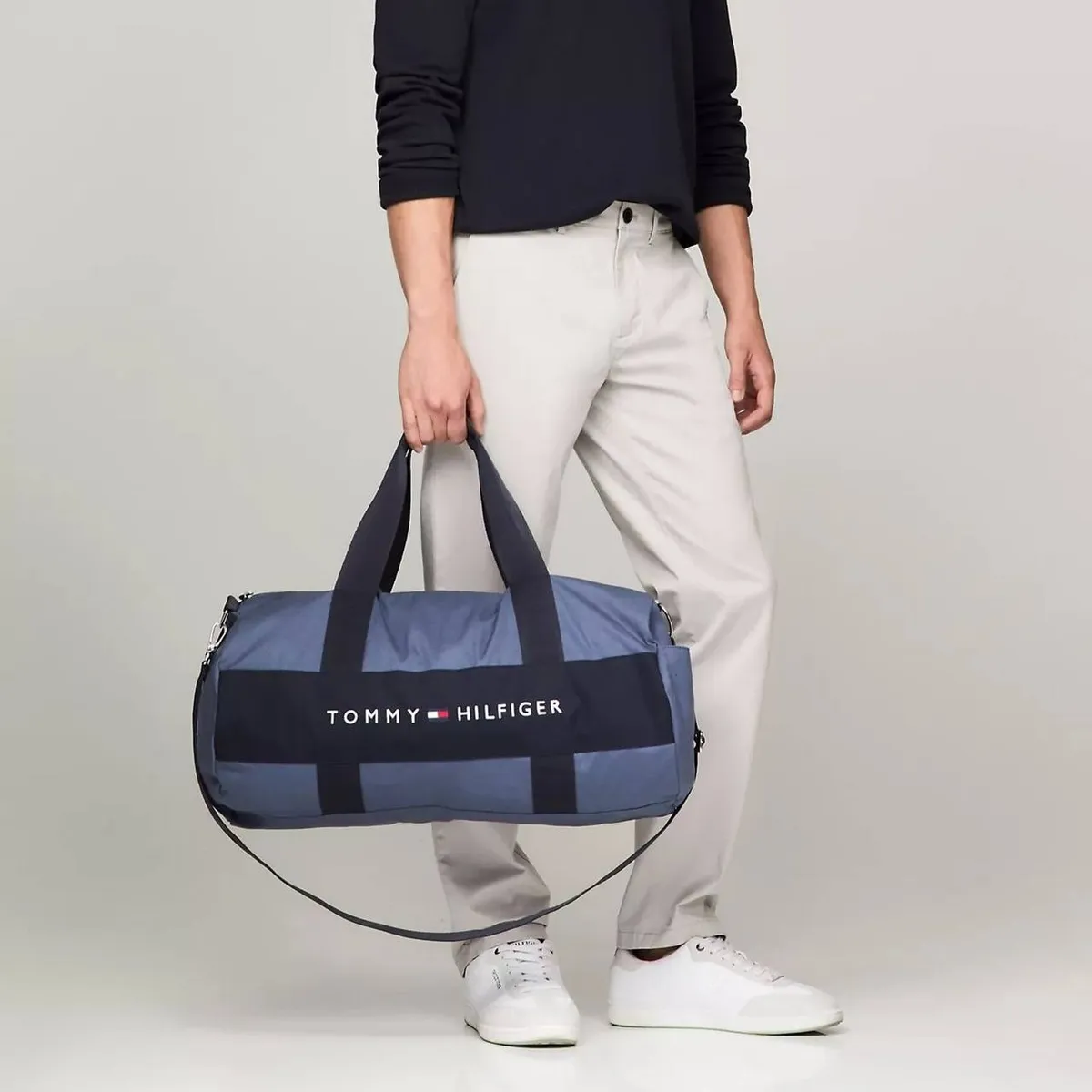 Foto 3 pulgar | Maleta Tommy Hilfiger De Mano Crossbody Duffle Bag Viaje - Original