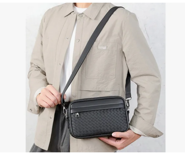 Foto 5 pulgar | Bandolera Hombres Crossbody Bolso Moderno Maletin Hombre
