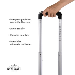 Foto 6 | Set Maletas De Viaje Con Ruedas 4 Pzs Premium Policarbonato Negro