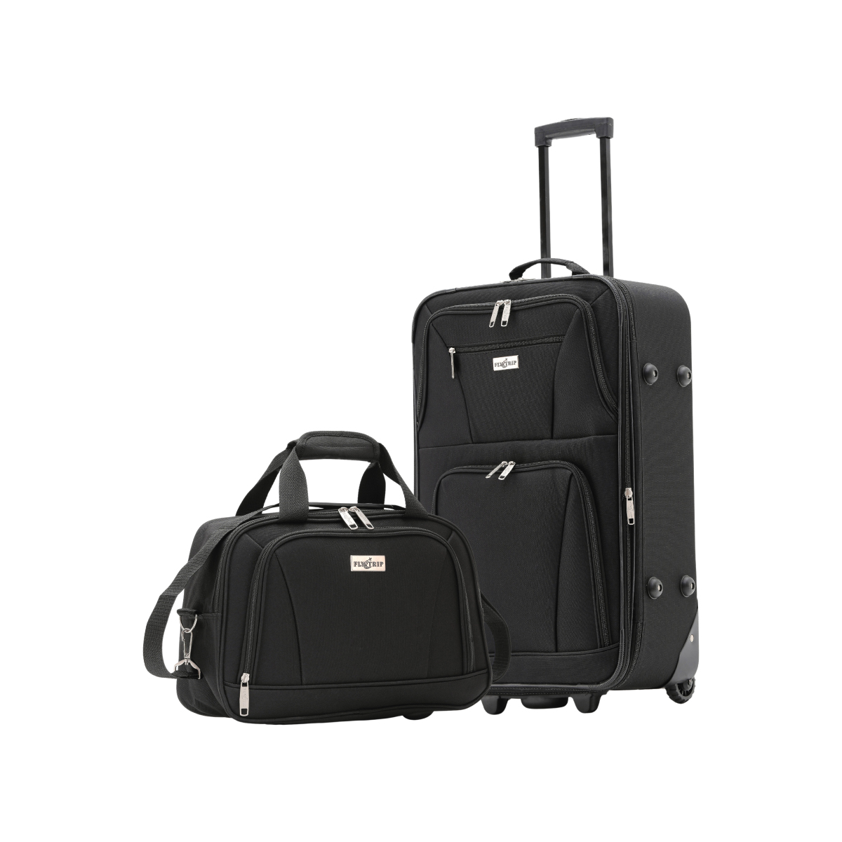 Juego de Maleta 20'' + Neceser 15'' Fly and Trip Medellín Negros