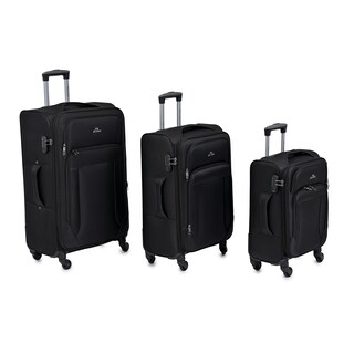 Foto 2 | Set de Maletas Us Urban Negro 3 Piezas
