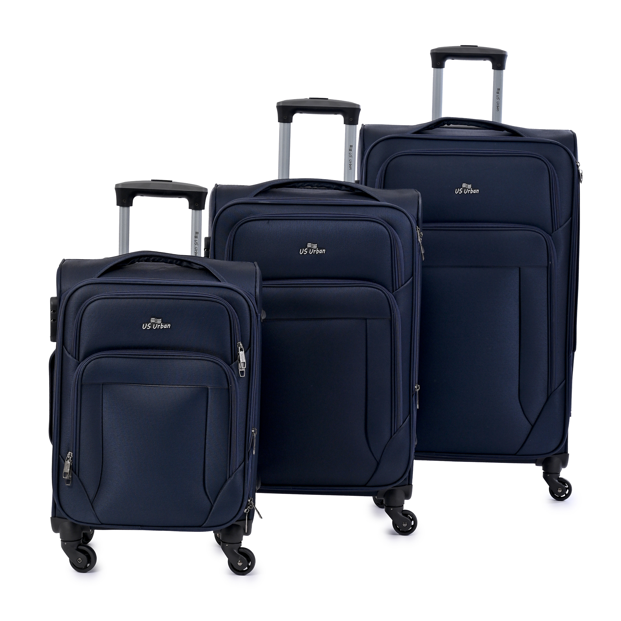 Set de Maletas Us Urban 3 piezas Azul